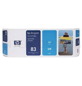Картридж струйный HP №83 C4941A голубой для HP DJ 5000/5500 (680мл)