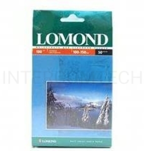 Фотобумага LOMOND Односторонняя Матовая, 180г/м2,A6 (10X15)/50л. для струйной печати
