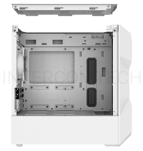 Корпус Cooler Master MasterCase TD300 Mesh, USB3.0x2, 2x120ARGBFans, White, mATX, w/o PSU