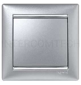 Электроустановочные изделия Legrand Legrand 770351 Рамка Valena - Алюминий/Серебряный штрих - одноместная