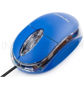 Мышь Гарнизон GM-100B, USB, чип- Х, синий, 1000 DPI, 2кн.+колесо-кнопка
