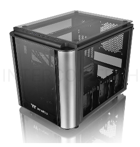 Корпус Thermaltake Level 20 VT черный без БП mATX 1x200mm 2xUSB2.0 2xUSB3.0 audio bott PSU