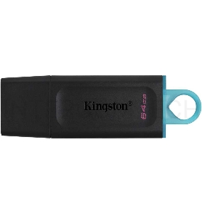 Флеш накопитель KINGSTON 64GB USB3.2 Gen 1 DataTraveler Exodia (Black + Teal)