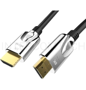 Кабель HDMI 19M/M,ver. 2.1, 8K@60 Hz 1.5m VCOM <CG862-1.5M>  VCOM/TELECOM