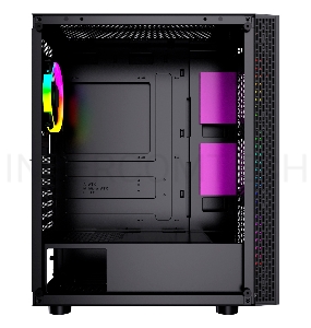 Корпус GMNG GG-CC120 черный без БП ATX 5x120mm 5x140mm 2xUSB2.0 1xUSB3.0 audio bott PSU