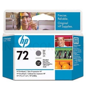 Печатающая головка HP №72 C9380A фото черный/серый печатающая головка для HP DJ T1100/T610