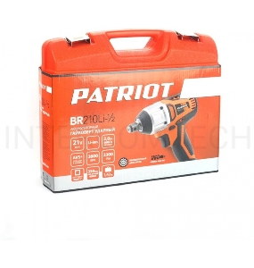 Гайковерт ударный бесщеточный PATRIOT BR 210Li 1/2, шт
