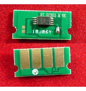 Чип Ricoh Aficio SP C252Dn/C252Sf/C262Dnw/C262Sf Magenta 6K (SPC252HE) (ELP Imaging®)
