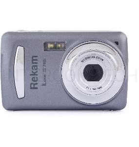 Фотоаппарат Rekam iLook S740i темно-серый 12Mpix 1.8