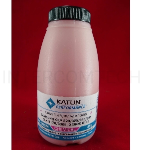 Тонер SAMSUNG CLP 320/325/360/365, CLX 3170/3305, Xerox 6110 magenta, химический (фл.45г.) Katun фас. Россия