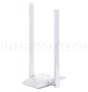 Сетевой адаптер WiFi Mercusys MW300UH USB 2.0 (ант.внеш.несъем.) 2ант.