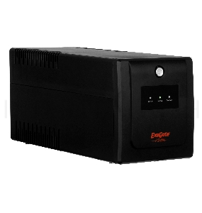 Источник бесперебойного питания ExeGate EP212521RUS Power Back UNB-1500<1500VA, Black, 4 евророзетки>