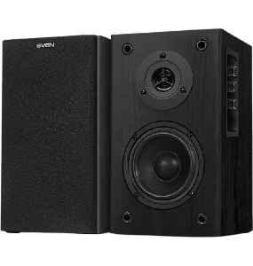 Колонки Sven SPS-614 2.0 (2x20W, Bluetooth, дерево, black)