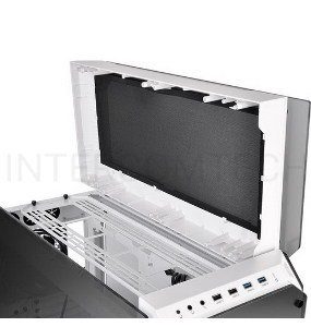 Корпус Thermaltake View 71 TG Snow CA-1I7-00F6WN-00 White/Win/SPCC/Tempered Glass*4/Color Box/Riing 140mm White Fan*2