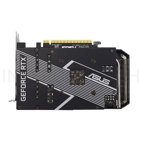 Видеокарта Asus PCI-E 4.0 DUAL-RTX3060TI-O8G-MINI-V2 LHR NVIDIA GeForce RTX 3060Ti 8192Mb 256 GDDR6 1680/14000/HDMIx1/DPx3/HDCP Ret