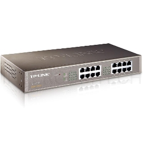 Коммутатор TP-Link SMB TL-SG1016D неуправляемый настольный/19U 16x10/100/1000BASE-T