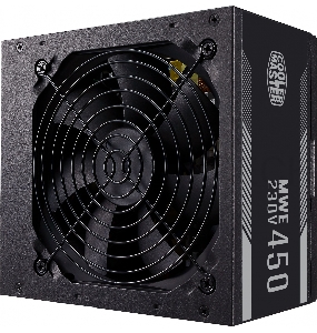Блок питания Cooler Master MWE White, 450W, ATX, 120mm, 6xSATA, 2xPCI-E(6+2), APFC, 80+ White MPE-4501-ACABW-EU