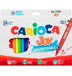 Набор фломастеров Universal Carioca Joy 24 цв. блистер