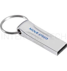Накопитель USB2.0 32GB Move Speed YSUSD серебро металл