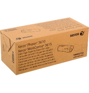 Тонер-картридж Xerox 106R02732 черный для Phaser 3610, WorkCentre 3615 25300 стр. (channels)