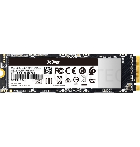 Накопитель SSD ADATA PCI-E x4 512Gb ASX8100NP-512GT-C XPG SX8100 M.2 2280