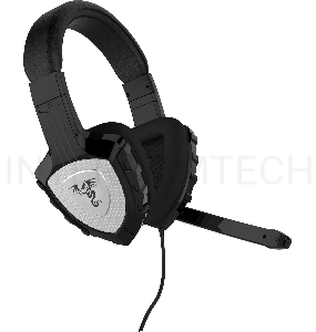 Наушники QUMO Champion GHS 0001, стерео, интерфейс 3,5 Jack, с микрофоном [21699]