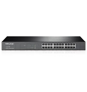Сетевой коммутатор  TP-Link SMB  TL-SG1024 Коммутатор 24LAN 10/100/1000Mb/s Unmanagersd Gigabit Rackmount Switch