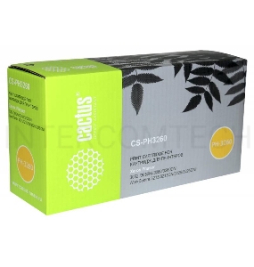 Тонер Картридж Cactus CS-PH3260 106R02778 черный для Xerox Phaser 3052/3052NI/3260 (3000стр.)