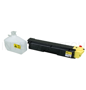 Картридж SAKURA TK580Y для Kyocera Mita FS-5150DN/5250DN, желтый, 2800 к.