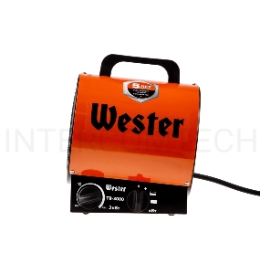 Тепловентилятор электрический Wester TB-3000  3кВт 300м3/ч 30м2 3.2кг