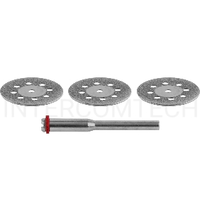 Круг отрезной STAYER 29913-H3  алмазный с оправкой 3шт.