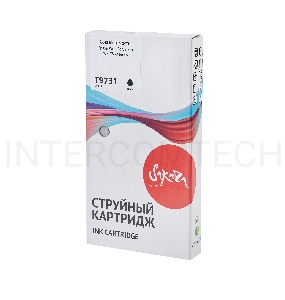 Контейнер с чернилами Sakura C13T973100 (T9731 BK) для Epson, черный , 22500 к.