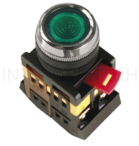 Кнопка ABLFS-22 зел. 1з+1р ИЭК BBT30-ABLFS-K06