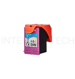 Струйный картридж Sakura CZ638AE (№46 Tri-colour) для HP, триколор, 21 мл., 750 к.