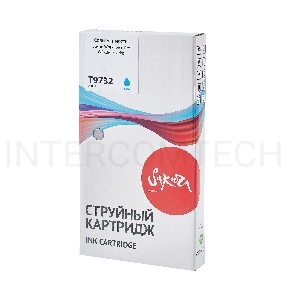 Контейнер с чернилами Sakura C13T973200 (T9732 C) для Epson, голубой , 22000 к.