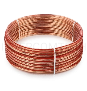 Акустический кабель Cablexpert CC-TC2x0,75-10M, прозрачный,  10 м, бухта