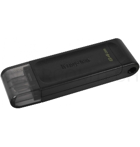 Флеш Диск Kingston 64Gb DataTraveler DT70 <DT70/64GB>, USB-C 3.2 Gen 1