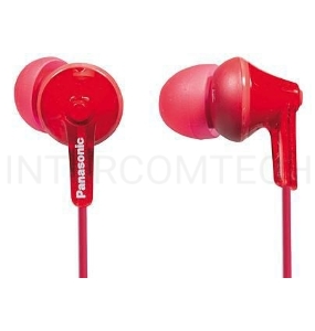 Наушники Panasonic RP-HJE125E-R красный 1.1м