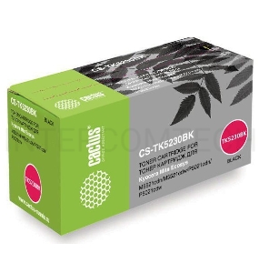 Тонер Картридж Cactus CS-TK5230BK черный (2600стр.) для Kyocera Ecosys M5521cdn/M5521cdw/P5021cdn/P5021cdw
