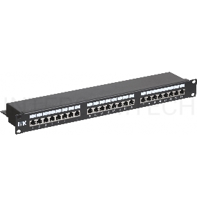 Патч-панель кат.5Е STP, 24 порта (IDC Dual) 1U патч-панель кат.5Е STP, 24 порта (IDC Dual)