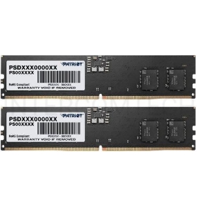 Память DDR5 2x16Gb 4800MHz Patriot PSD532G4800K Signature RTL PC5-38400 CL40 DIMM ECC 288-pin 1.1В