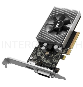 Видеокарта Palit PA-GT1030 2GD4 nVidia GeForce GT 1030 2048Mb PCI-E 64bit DDR4 1151/2100 DVIx1/HDMIx1/HDCP Ret low profile