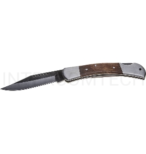 Нож STAYER 47620-2_z01  складной с деревянными вставками большой