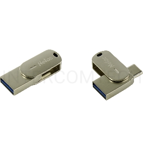 Флеш диск Netac USB Drive U785C USB3.0+TypeC 64GB, retail version