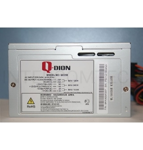 Блок питания Qdion ATX 350W Q-DION QD350 (24+4+4pin) 120mm fan 3xSATA