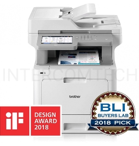 МФУ Brother MFC-L9570CDW, цветной лазерный принтер/сканер/копир/факс, A4, 31 стр/мин, 2400x600 dpi, 1024 Мб, ADF80, дуплекс, подача: 300 лист., вывод: 150 лист., GigEthernet, WiFi, Wi-Fi Direct, USB, NFC, ЖК-панель