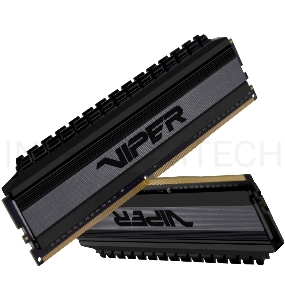 Оперативная память DDR 4 DIMM 16Gb (8GBx2) PC24000, 3000Mhz, PATRIOT BLACKOUT Kit (PVB416G300C6K) (retail)
