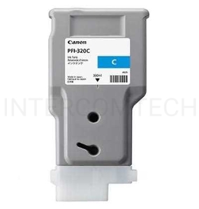 Картридж струйный Canon PFI-320 C 2891C001 голубой (300мл) для Canon Canon imagePROGRAF TM-200/205