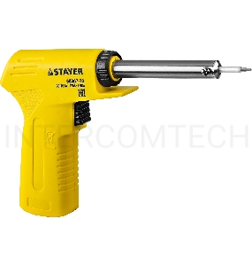 Паяльник STAYER 55307-70  master с пистолетной пластмассовой рукояткой 30 - 70Вт конус