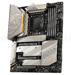 Материнская плата MSI MEG Z590 ACE GOLD EDITION LGA 1200, Intel Z590, 4xDDR4-3200 МГц, 3xPCI-Ex16, 4xM.2, ATX